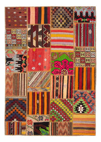 Tappeto Patchwork - 236 x 169 cm - multicolore