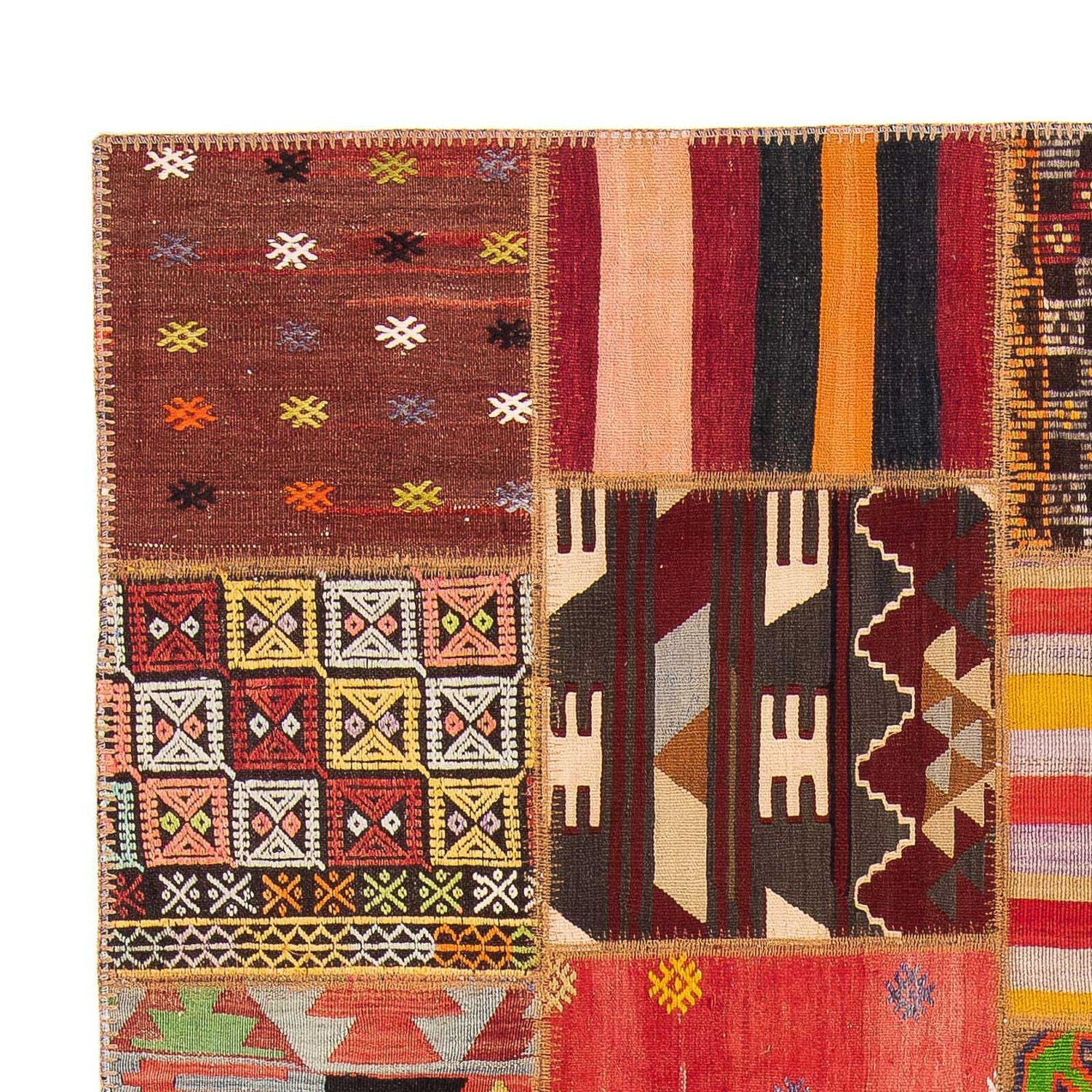 Tappeto Patchwork - 236 x 169 cm - multicolore