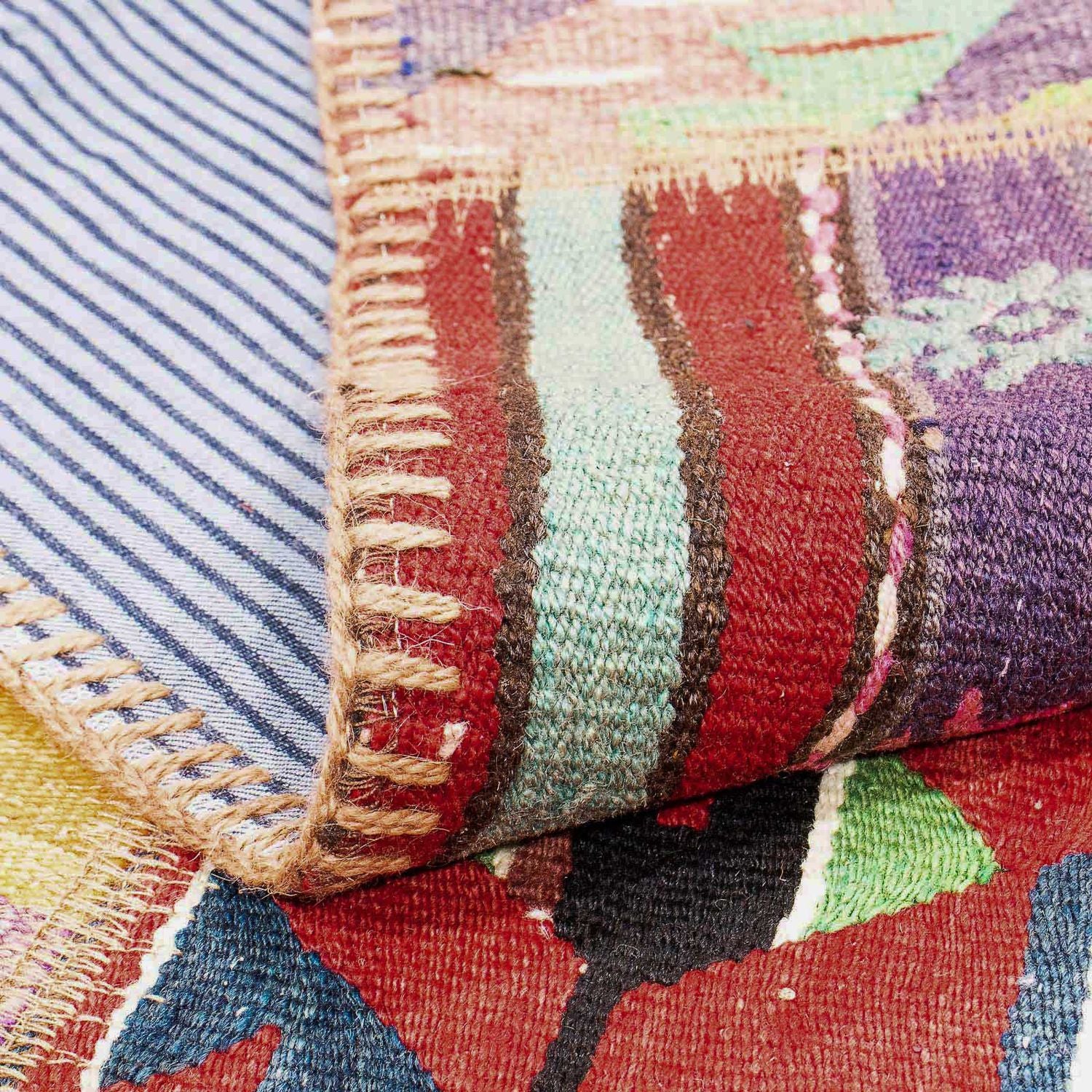 Tappeto Patchwork - 236 x 169 cm - multicolore