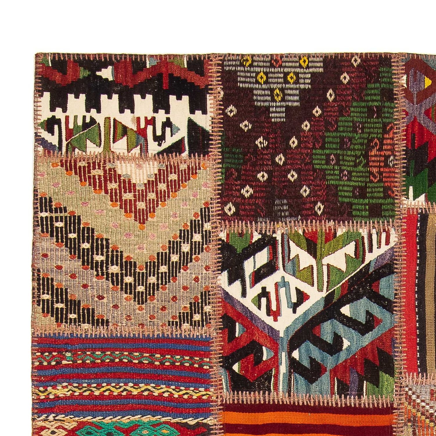 Tappeto Patchwork - 238 x 168 cm - multicolore