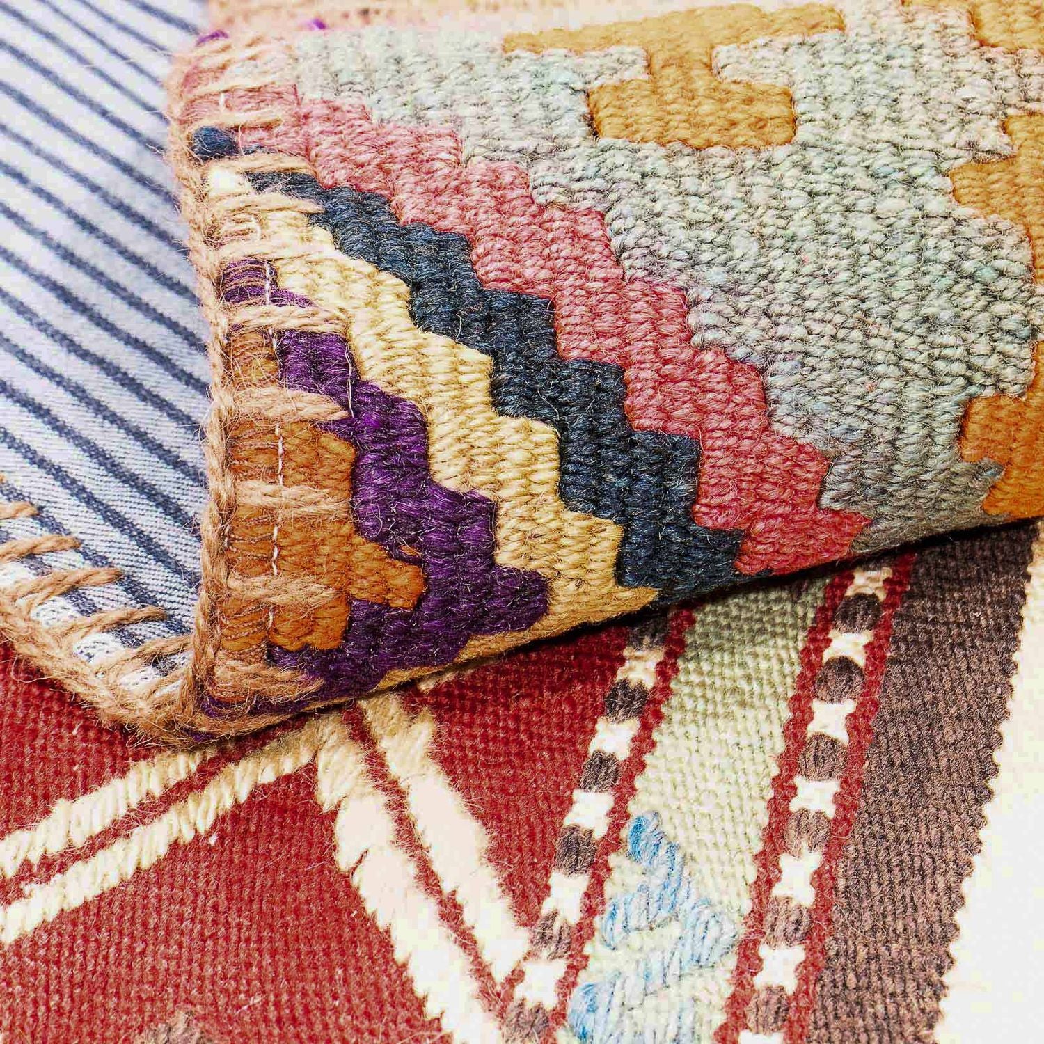 Tappeto Patchwork - 238 x 168 cm - multicolore