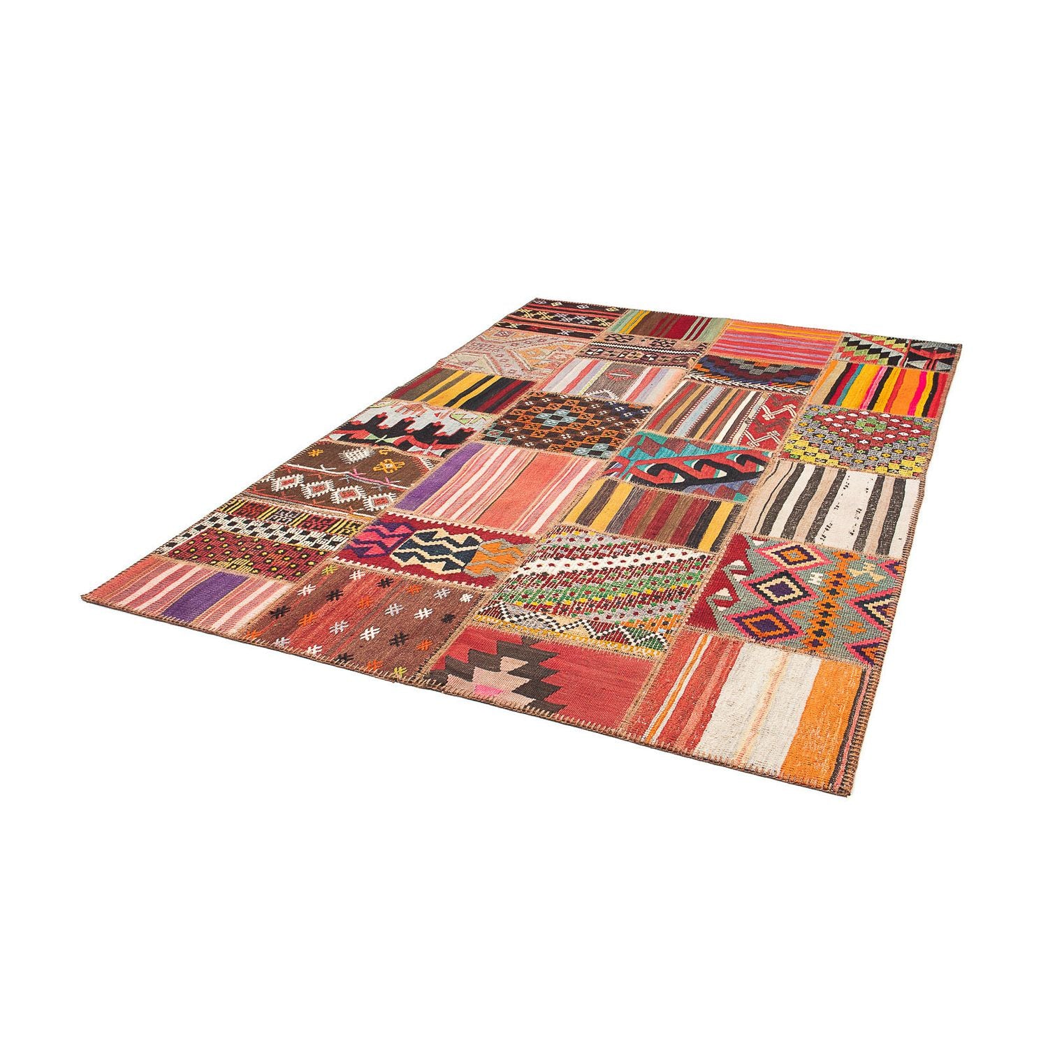 Tappeto Patchwork - 238 x 168 cm - multicolore