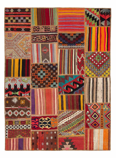 Tappeto Patchwork 168x239cm - Tappeto di lana