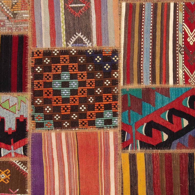 Tappeto Patchwork - 239 x 168 cm - multicolore