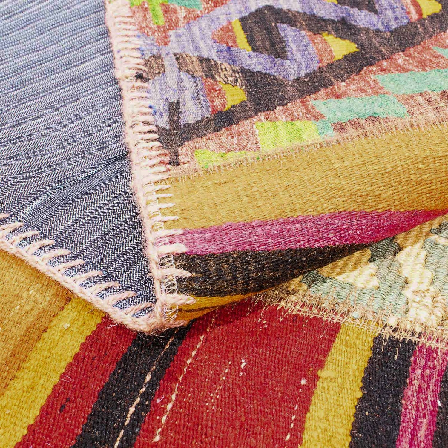 Tappeto Patchwork - 237 x 170 cm - multicolore