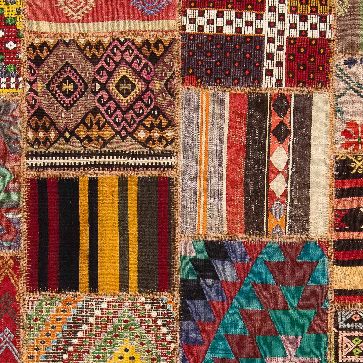 Tappeto Patchwork - 240 x 170 cm - multicolore