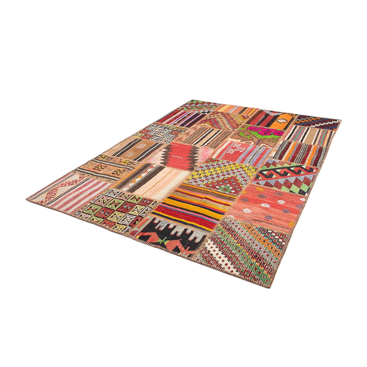 Tappeto Patchwork - 240 x 170 cm - multicolore