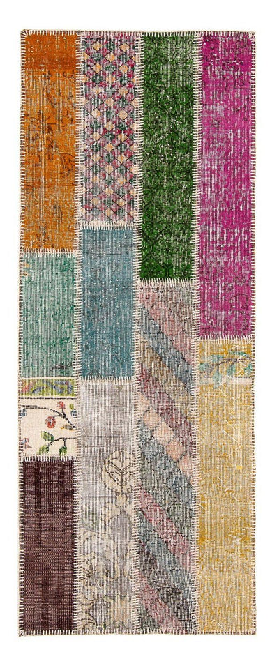 Tappeto Patchwork 90x203cm - Tappeto di lana
