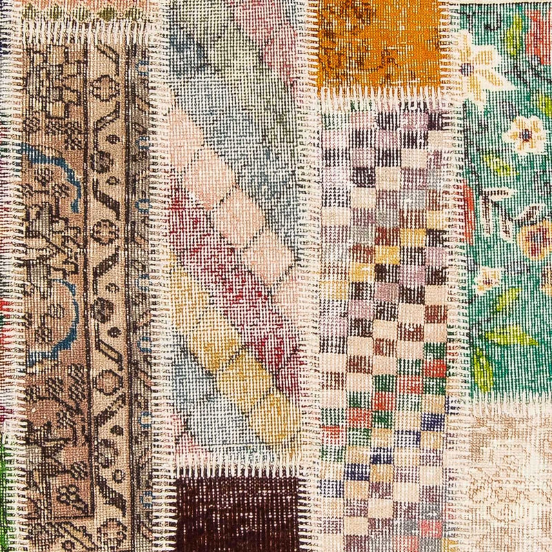 Tappeto Patchwork - 184 x 120 cm - multicolore