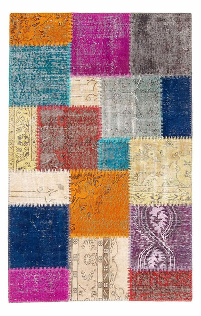 Tappeto Patchwork 123x185cm - Tappeto di lana