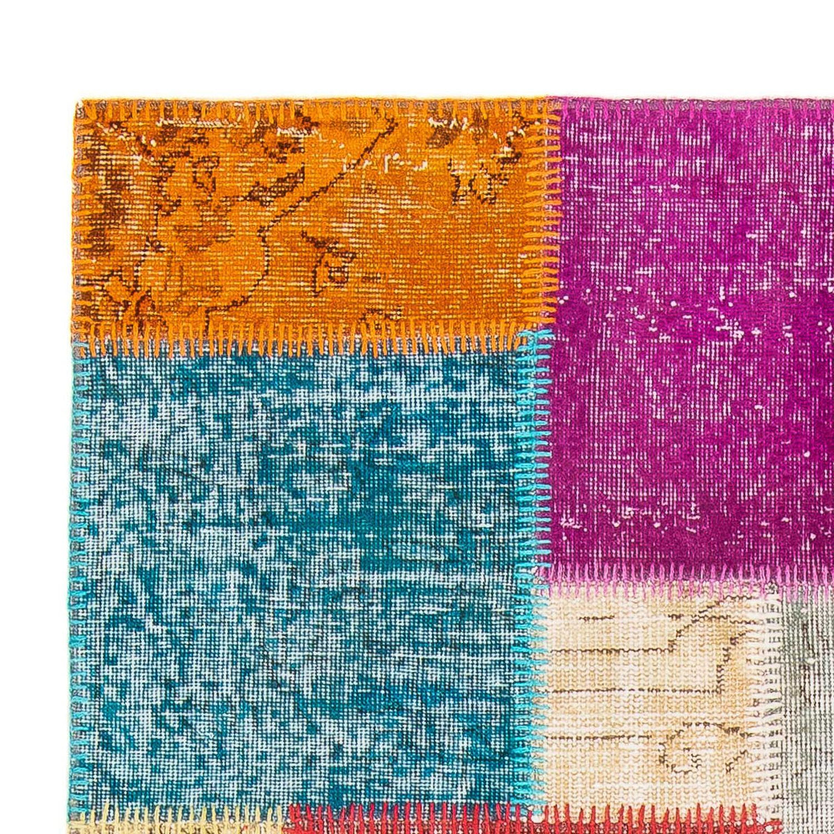 Tappeto Patchwork 123x185cm - Tappeto di lana