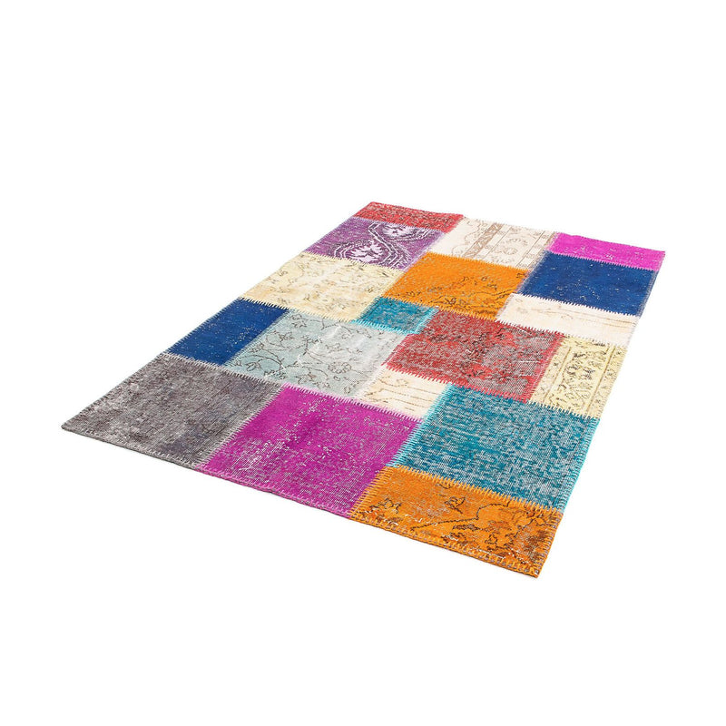 Tappeto Patchwork - 185 x 123 cm - multicolore
