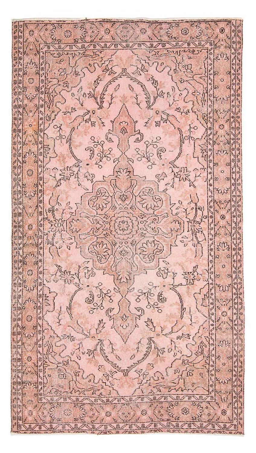 Tappeto vintage - 263 x 155 cm - rosa