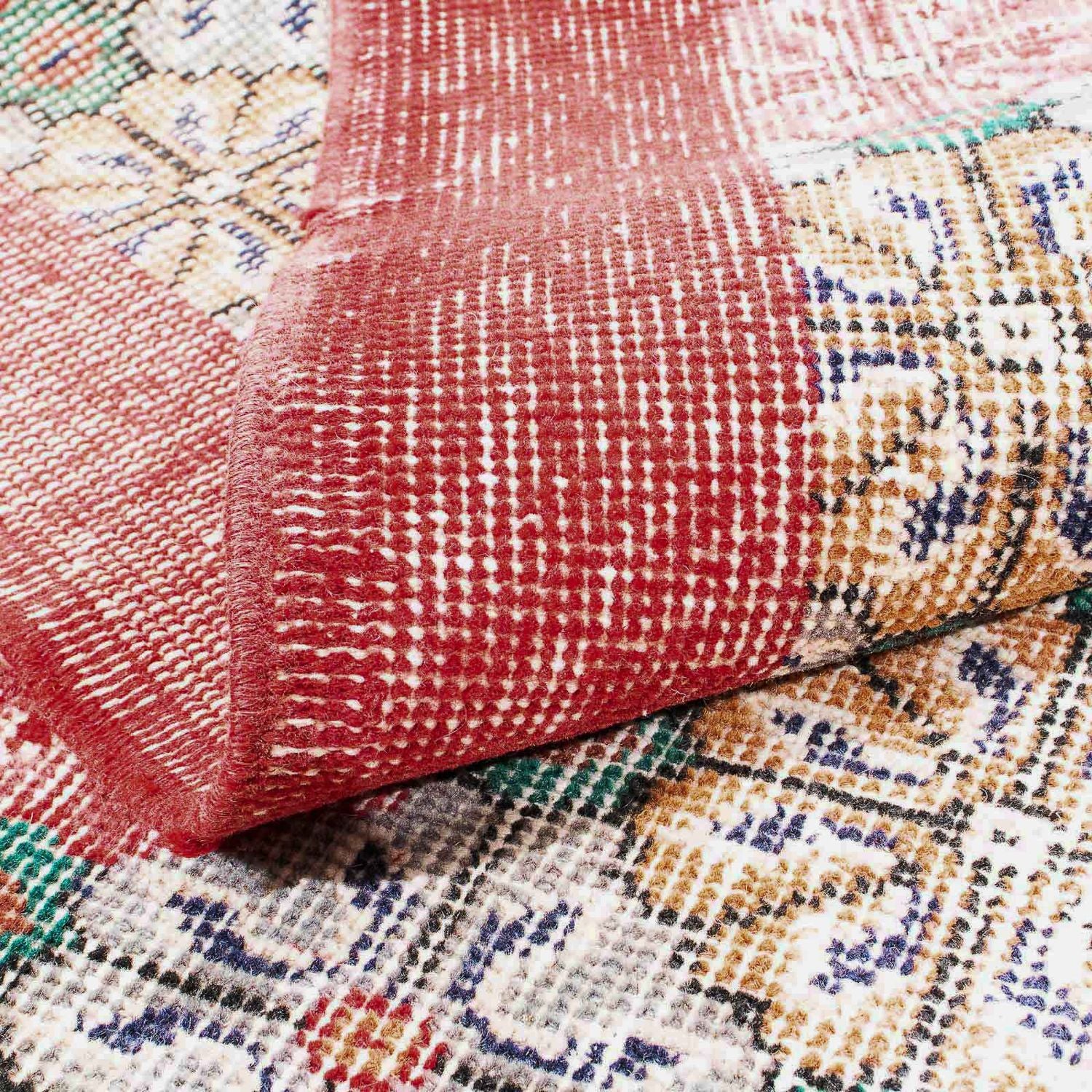 Tappeto vintage - 205 x 120 cm - beige
