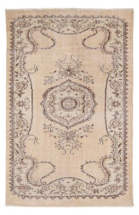 Tappeto vintage - 267 x 178 cm - beige chiaro