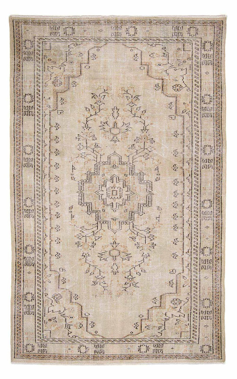 Tappeto vintage - 292 x 174 cm - beige