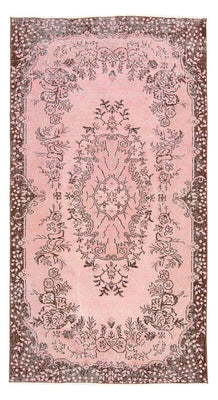 Tappeto vintage - 217 x 118 cm - rosa