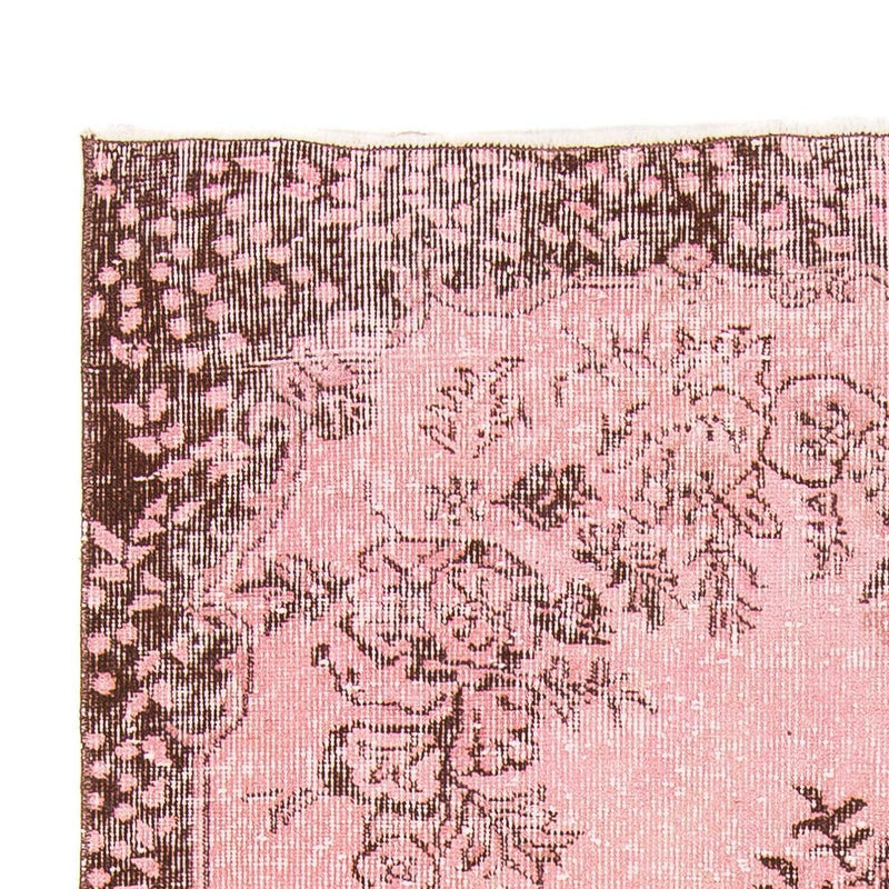 Tappeto vintage - 217 x 118 cm - rosa