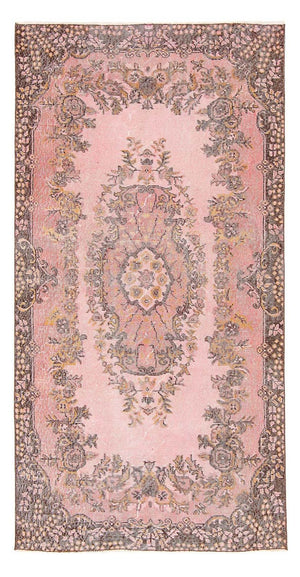 Tappeto corsia Tappeto vintage - 210 x 114 cm - rosa