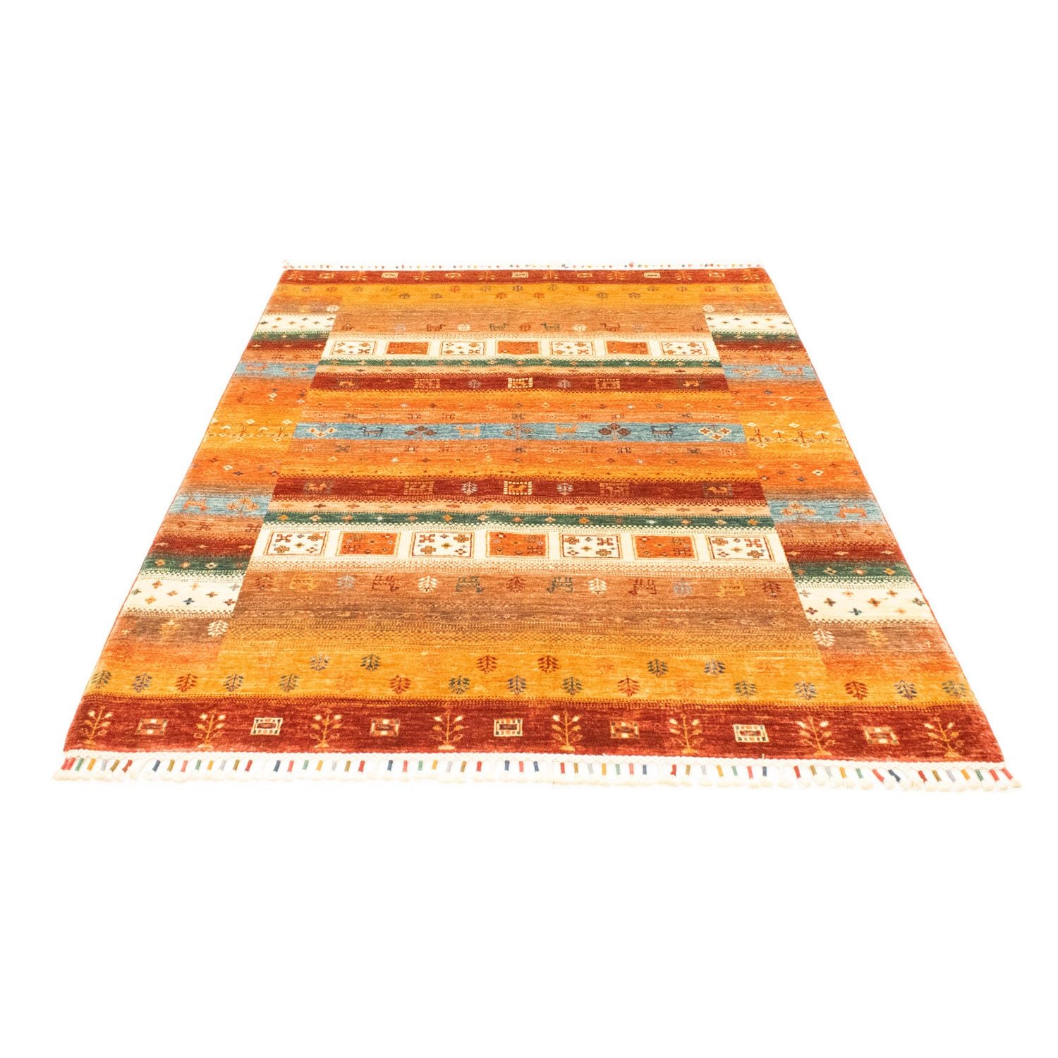 Tappeto Gabbeh - Loribaft Persero - 200 x 150 cm - multicolore