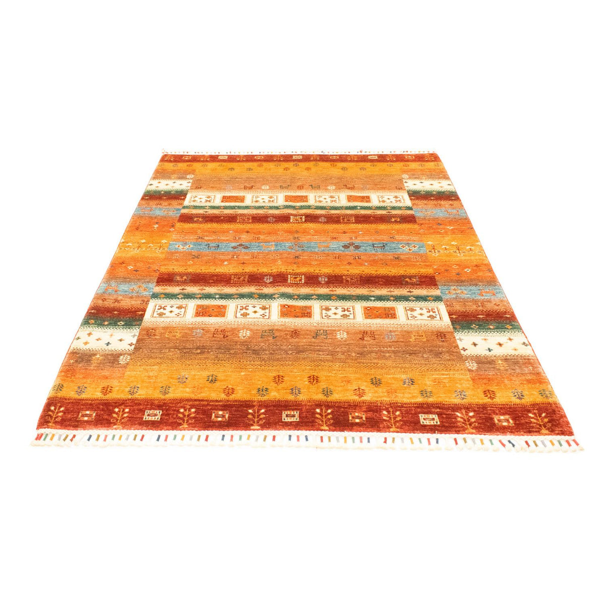 Tappeto Gabbeh - Loribaft Persero - 200 x 150 cm - multicolore