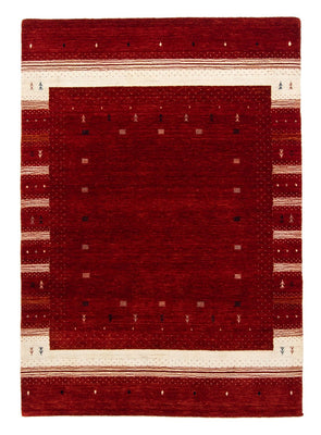 Tappeto Gabbeh - Loribaft Persero - 203 x 141 cm - rosso