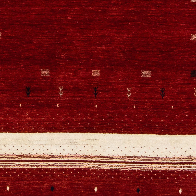 Tappeto Gabbeh - Loribaft Persero - 203 x 141 cm - rosso