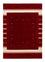 Tappeto Gabbeh - Loribaft Persero - 240 x 172 cm - rosso