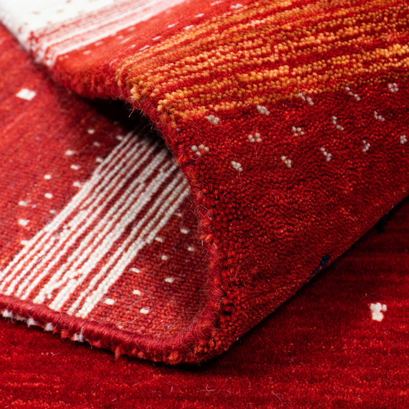 Tappeto Gabbeh - Loribaft Persero - 240 x 172 cm - rosso