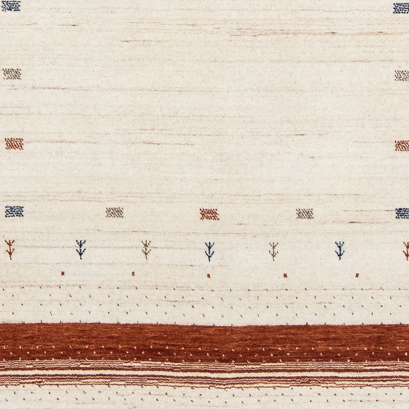 Tappeto Gabbeh - Loribaft Persero - 201 x 146 cm - beige