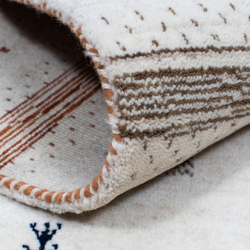 Tappeto Gabbeh - Loribaft Persero - 201 x 146 cm - beige