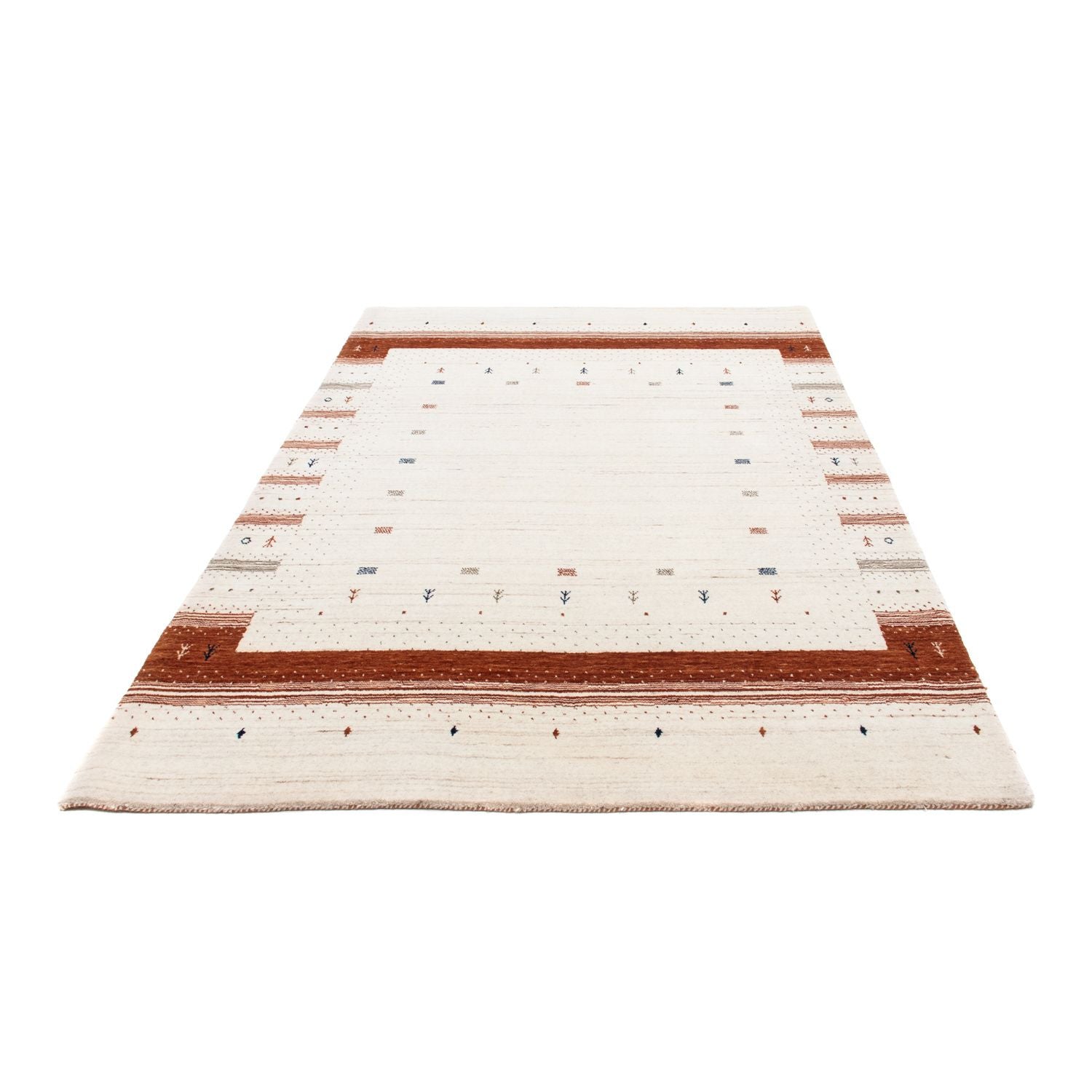 Tappeto Gabbeh - Loribaft Persero - 201 x 146 cm - beige