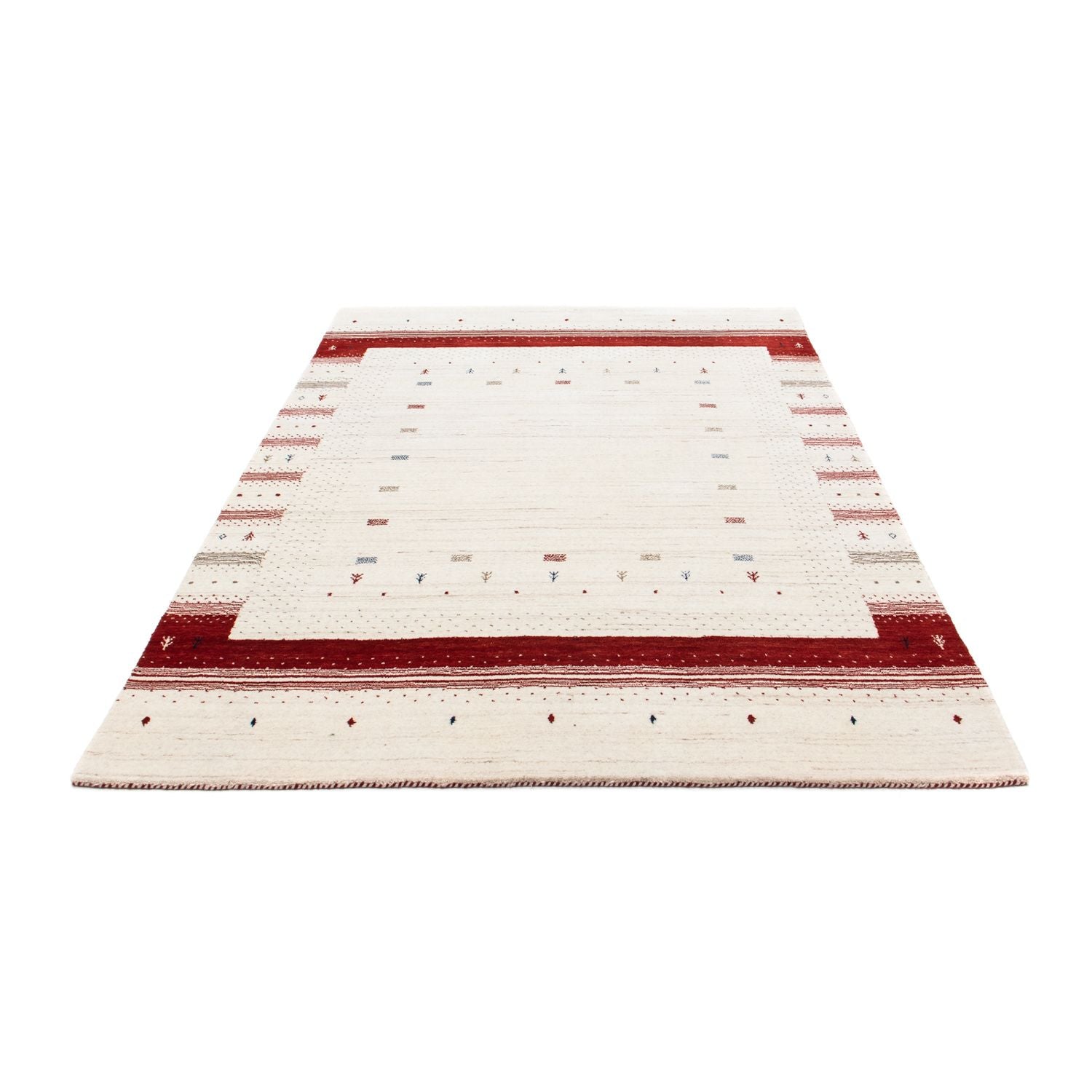 Tappeto Gabbeh - Loribaft Persero - 198 x 140 cm - beige