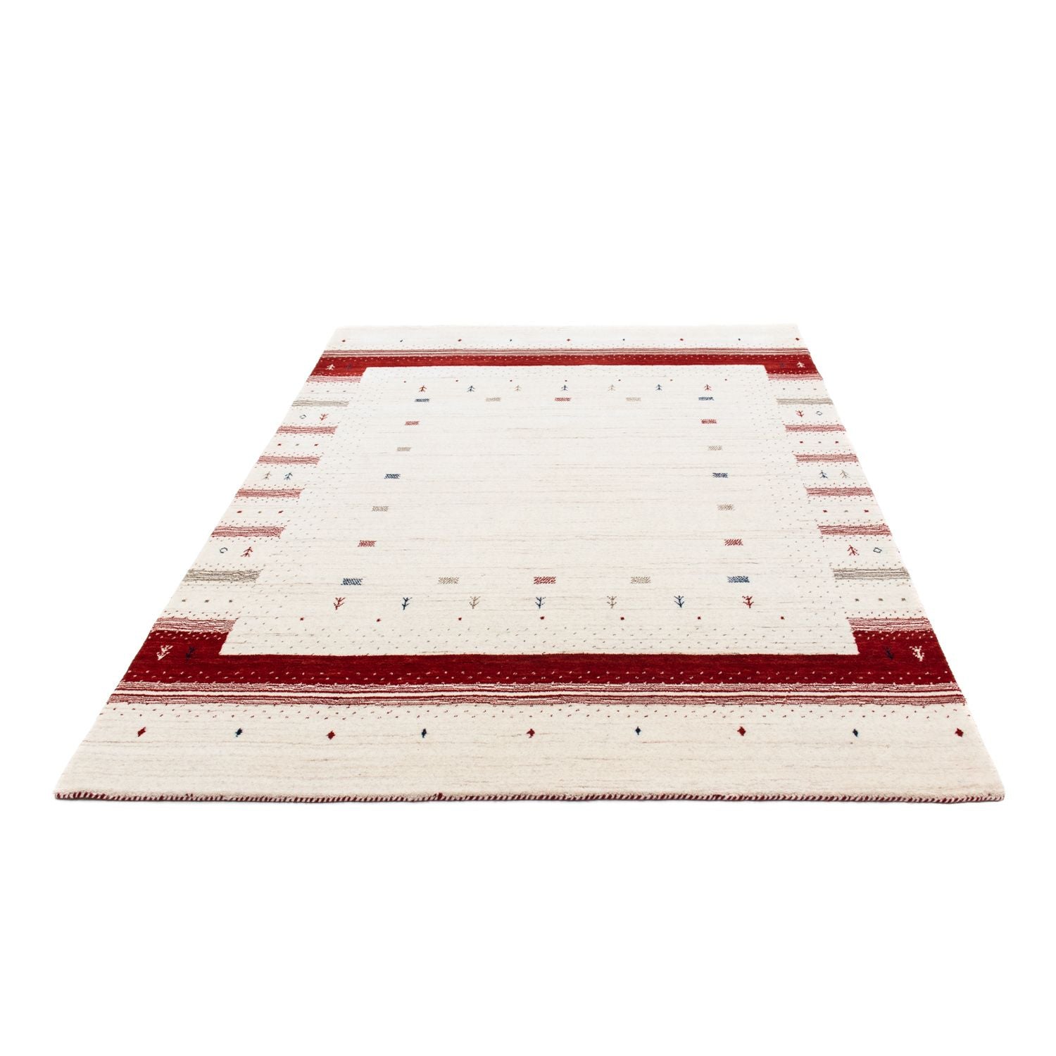 Tappeto Gabbeh - Loribaft Persero - 198 x 145 cm - beige