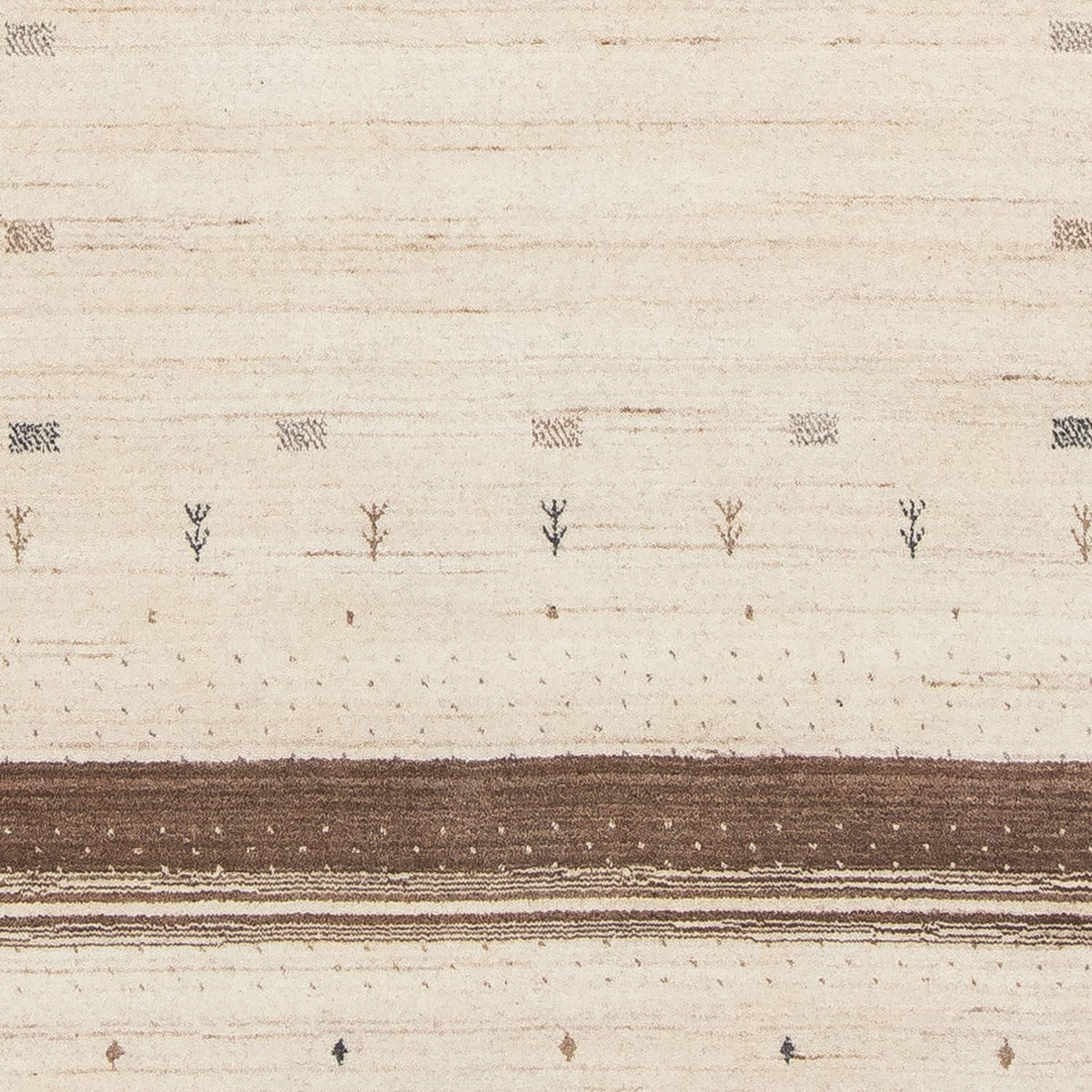 Tappeto Gabbeh - Loribaft Persero - 200 x 142 cm - beige