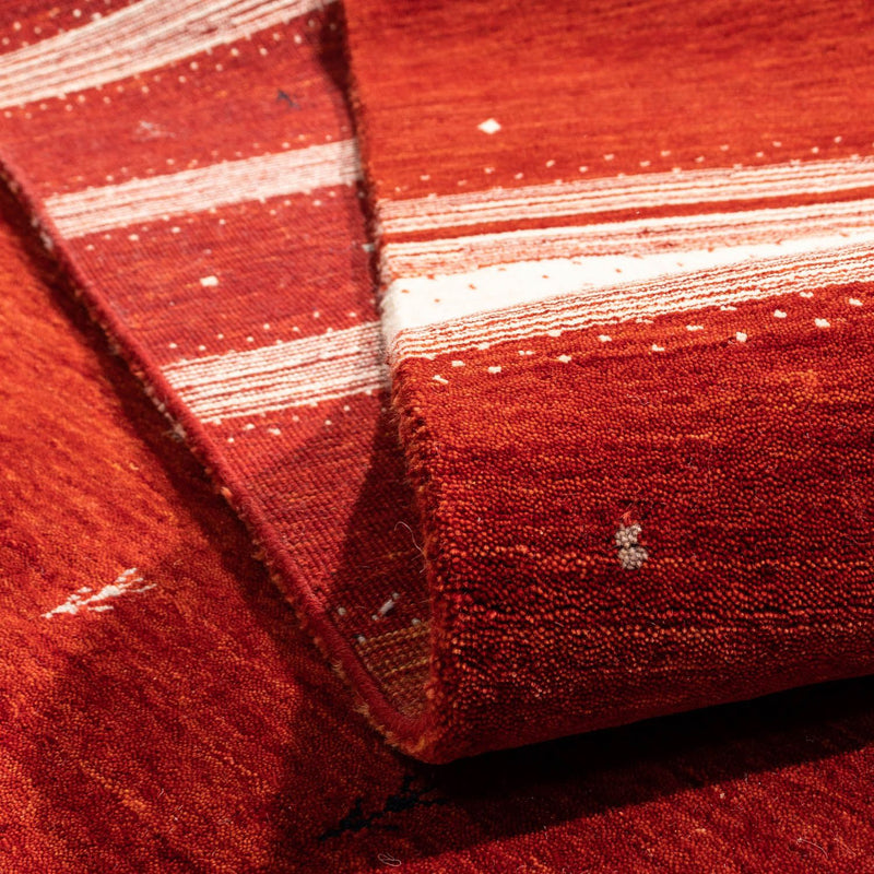 Tappeto Gabbeh - Loribaft Persero - 303 x 203 cm - rosso