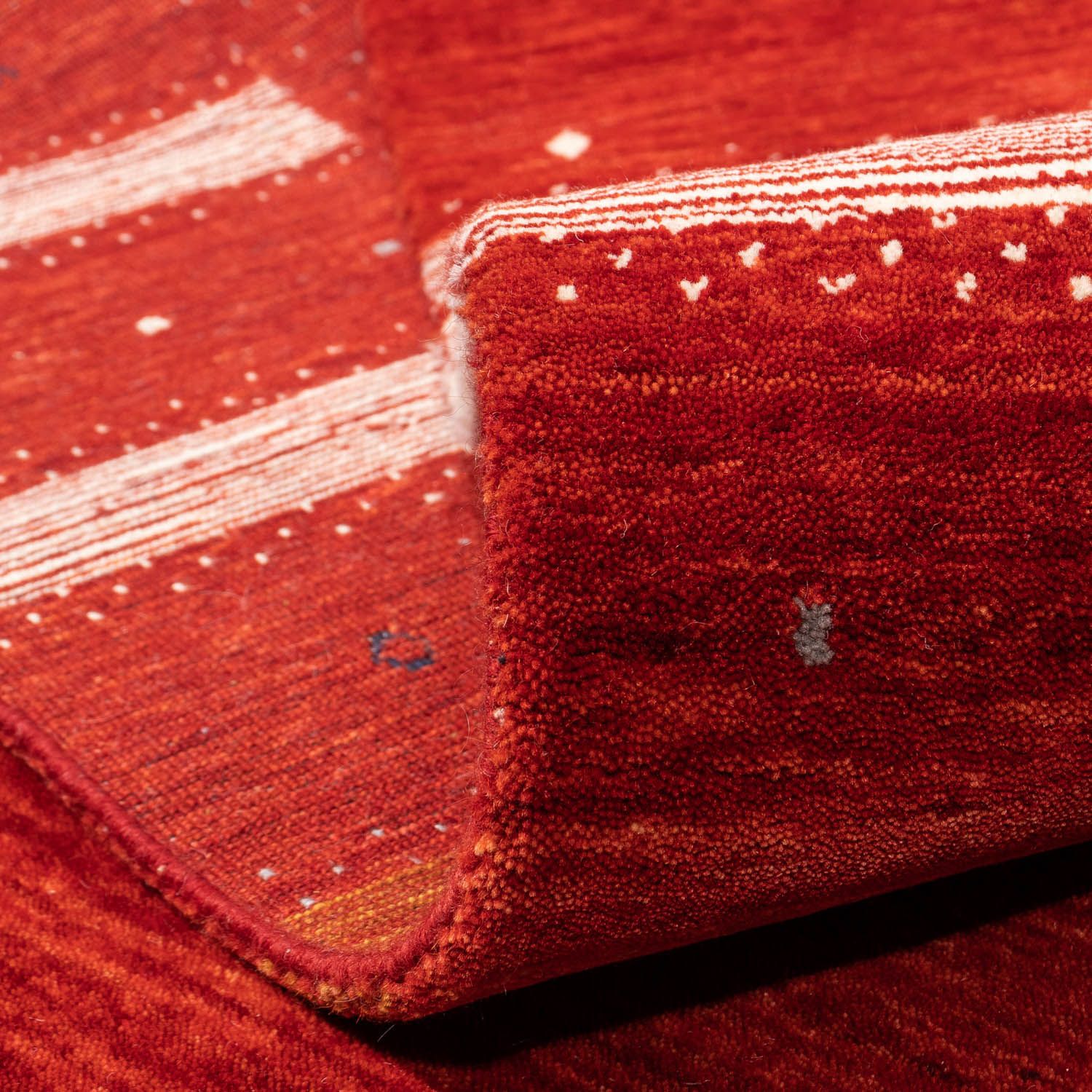 Tappeto Gabbeh - Loribaft Persero - 303 x 207 cm - rosso