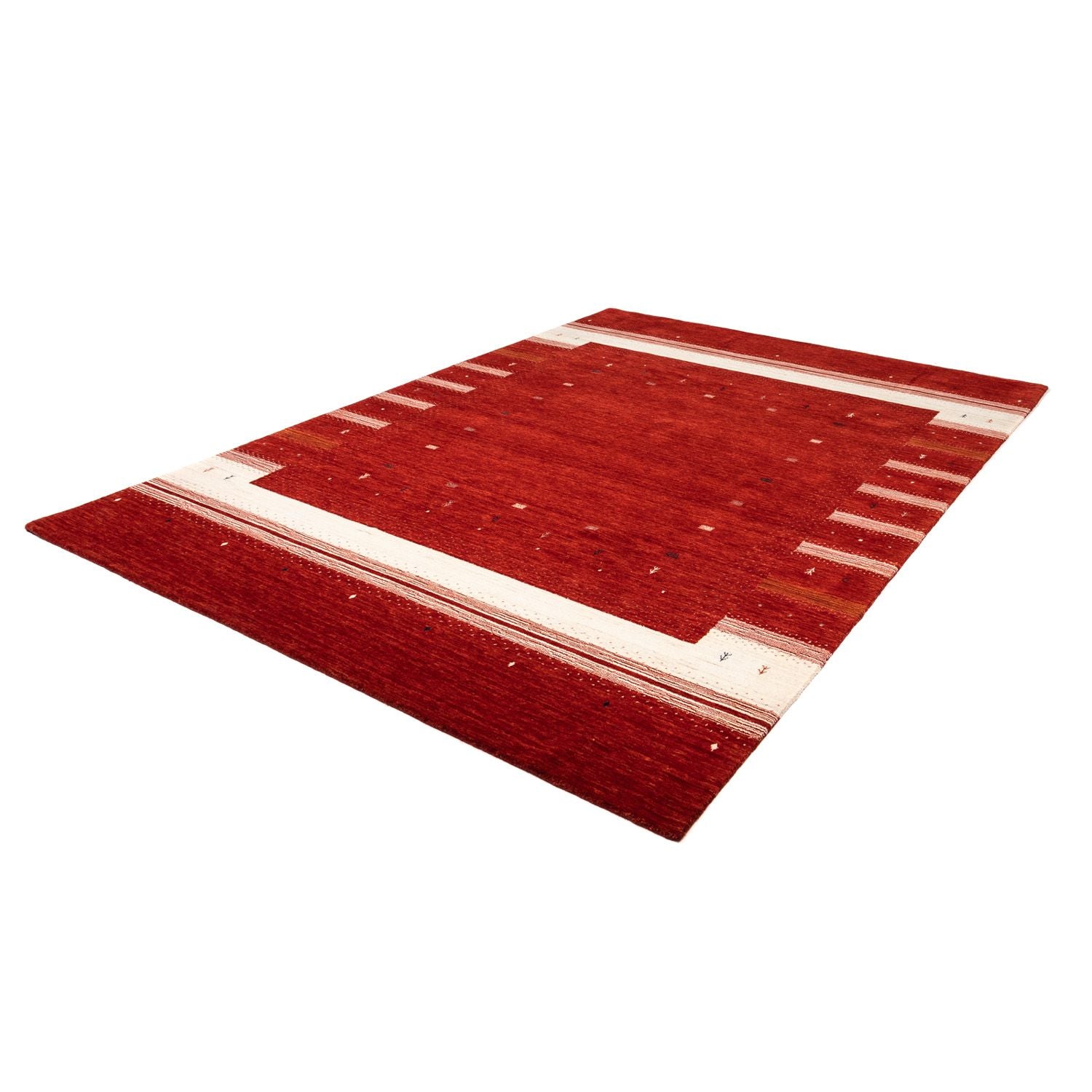 Tappeto Gabbeh - Loribaft Persero - 303 x 207 cm - rosso