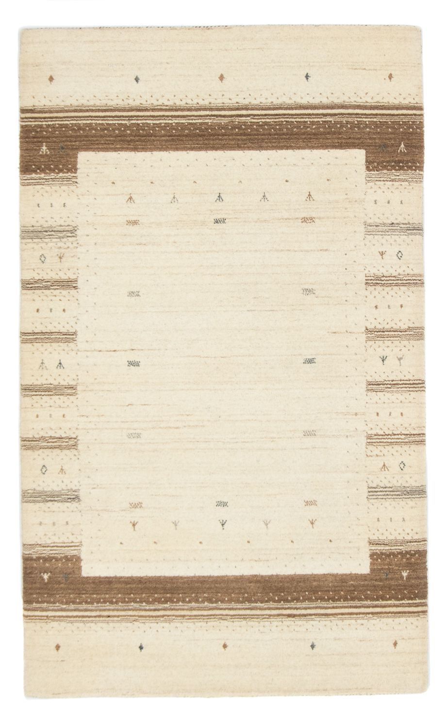 Tappeto Gabbeh - Loribaft Persero - 160 x 94 cm - beige