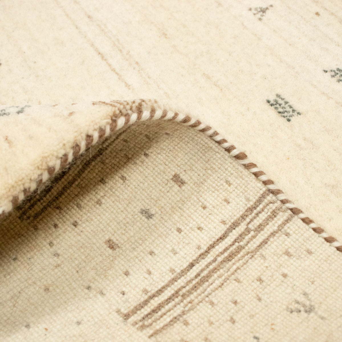 Tappeto Gabbeh - Loribaft Persero - 160 x 94 cm - beige