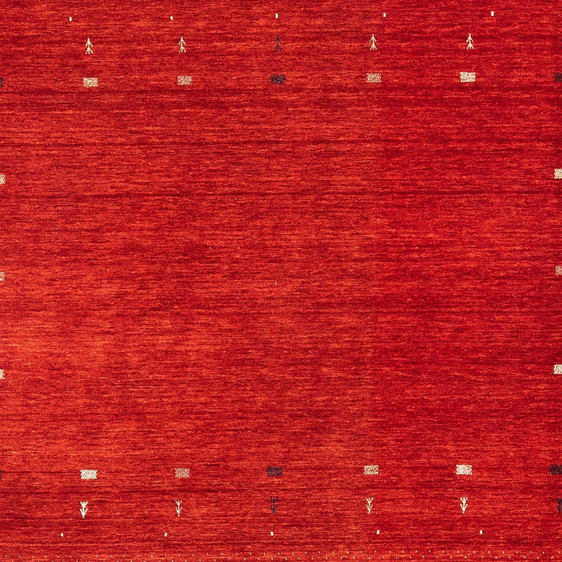 Tappeto Gabbeh - Loribaft Persero quadrato  - 256 x 249 cm - rosso