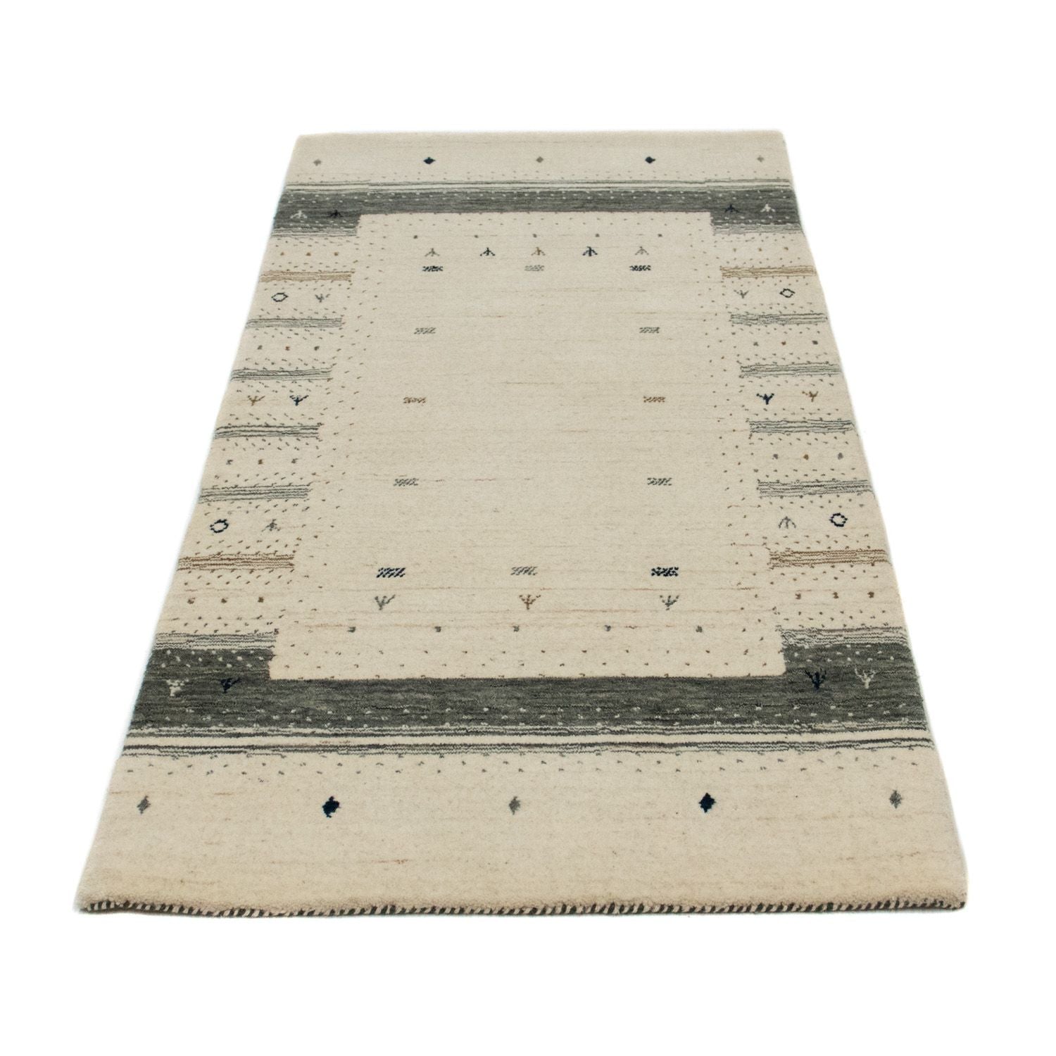 Tappeto Gabbeh - Loribaft Persero - 146 x 72 cm - beige