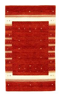 Tappeto Gabbeh - Loribaft Persero - 162 x 94 cm - rosso