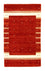 Tappeto Gabbeh - Loribaft Persero - 162 x 94 cm - rosso