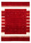 Tappeto Gabbeh - Loribaft Persero - 345 x 255 cm - rosso
