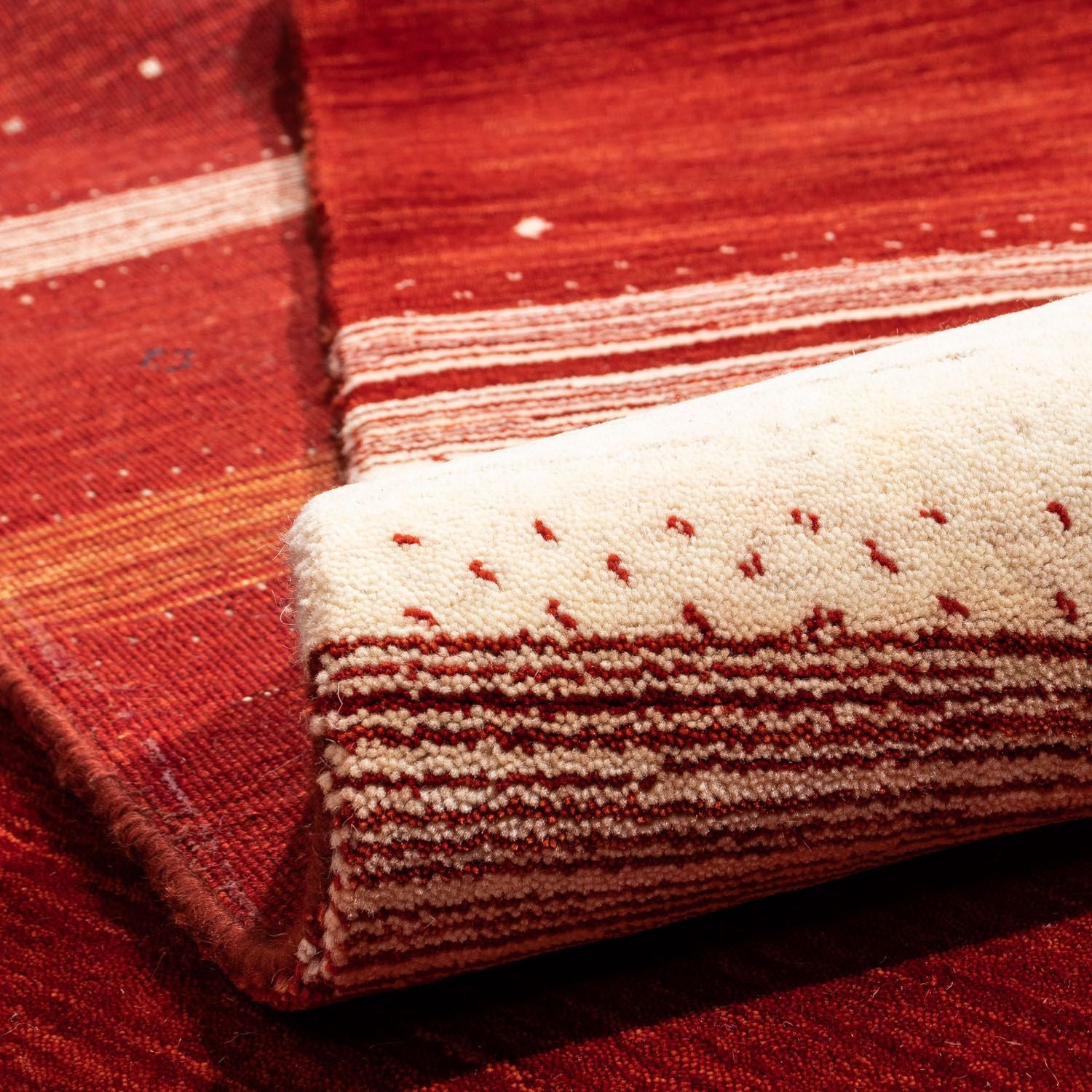 Tappeto Gabbeh - Loribaft Persero - 345 x 255 cm - rosso