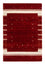 Tappeto Gabbeh - Loribaft Persero - 204 x 140 cm - rosso
