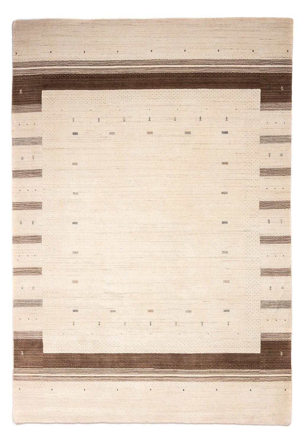 Tappeto Gabbeh - Loribaft Persero - 350 x 251 cm - beige