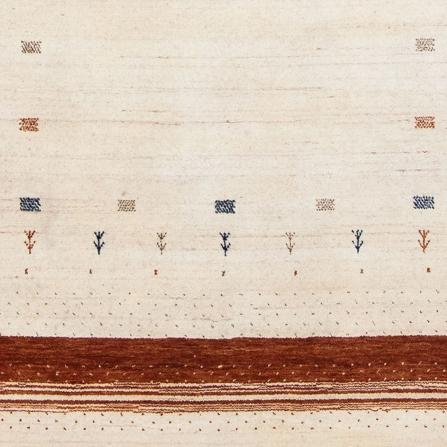 Tappeto Gabbeh - Loribaft Persero - 200 x 143 cm - beige