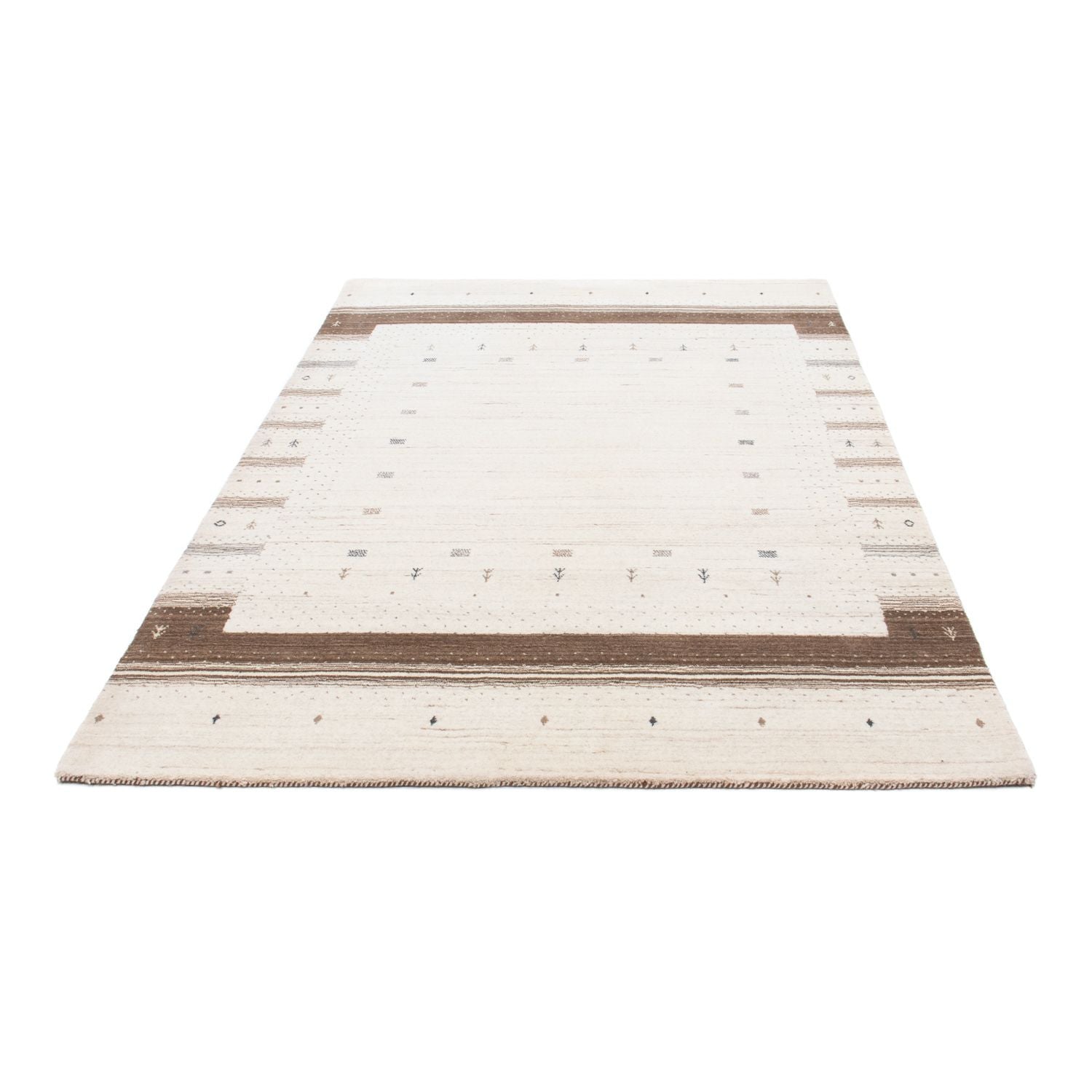 Tappeto Gabbeh - Loribaft Persero - 200 x 145 cm - beige